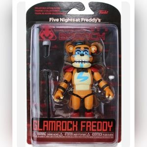 Five Nights at Freddy's ~ 5" GLAMROCK FREDDY ACTION FIGURE ~ Security Breach NEW